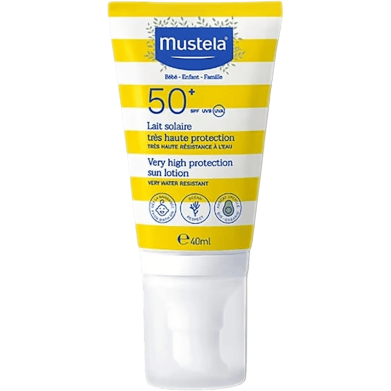 Mustela çox yüksək qorunma, günəş losyonu, 40 ml thumbnail