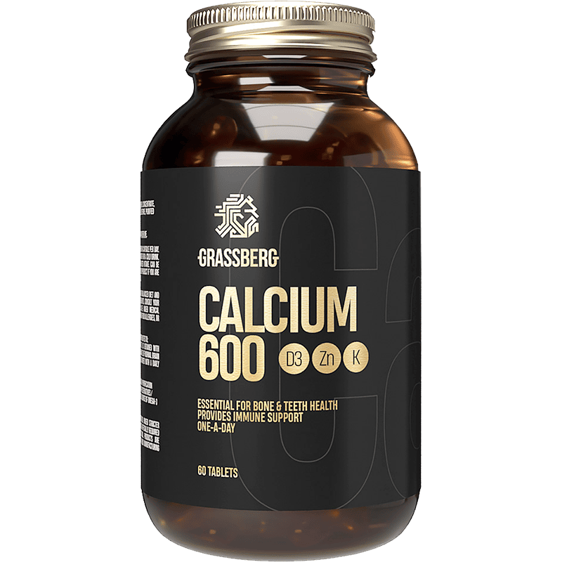 Grassberg Calcium 600 + D3+ Zink 60əd thumbnail