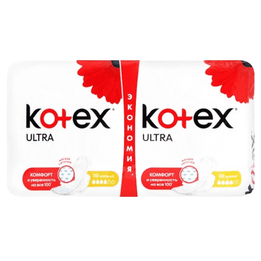 Kotex ultra normal gigiyenik bez 20 ədədli thumbnail
