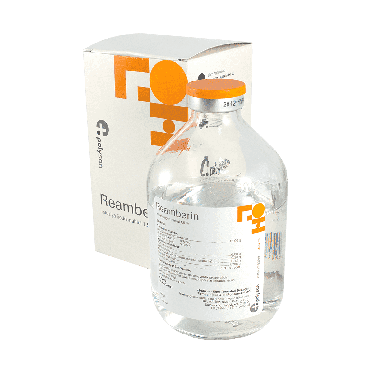 Reamberin 1,5% 400 ml. thumbnail