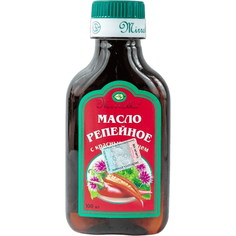 Atpıtrağı yağı qırmızı bibər ilə 100 ml thumbnail