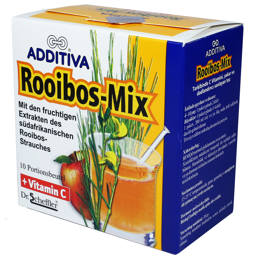 Rooibos Mix + Vitamin C Addivita 10 əd thumbnail
