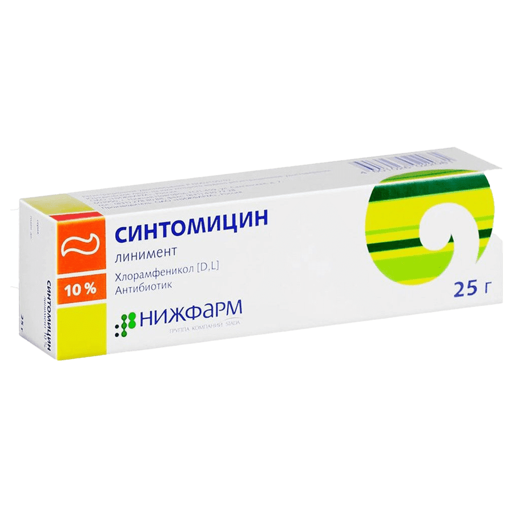 Synthomycin 10% 25 q Tuba. thumbnail