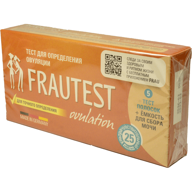Ovulyasiya testi "Frautest" 5 əd. thumbnail