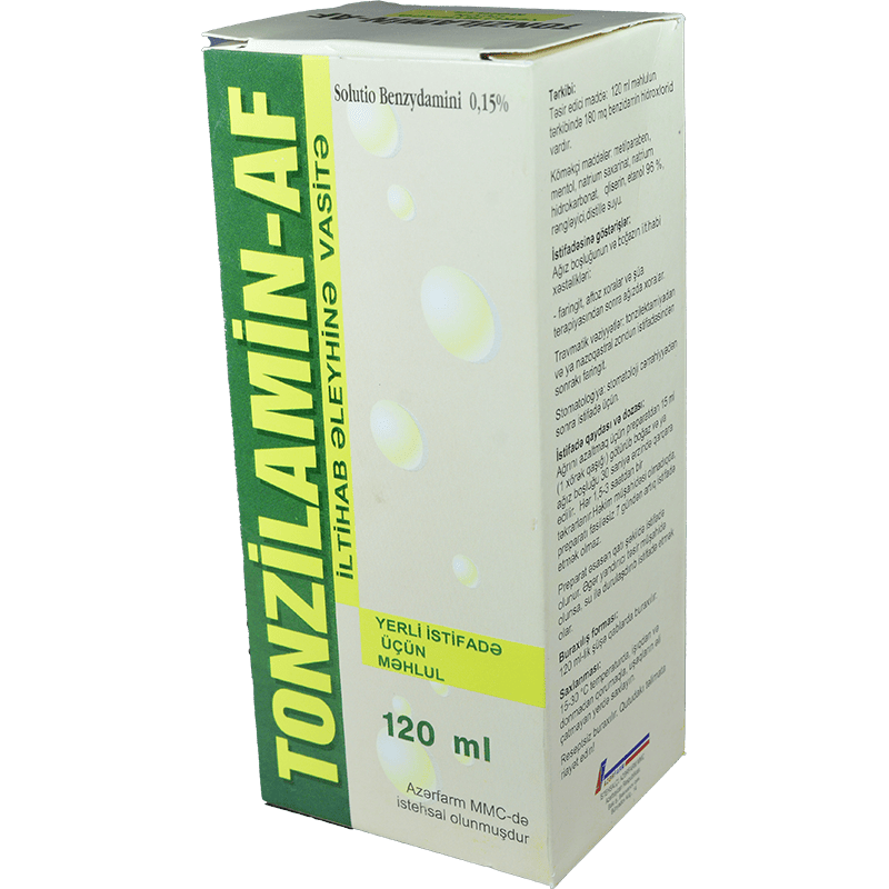Tonzilamin 0,15% 120 ml. thumbnail