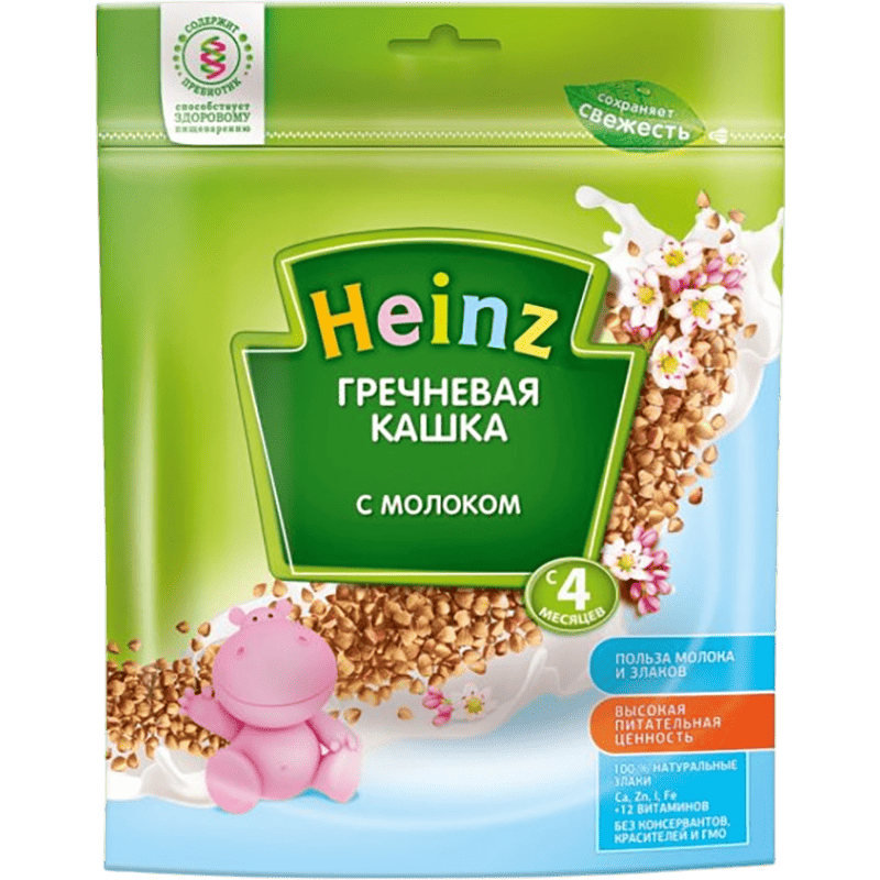 Uşaq qidası Heinz süd ilə qarabaşaq sıyığı 200 q thumbnail