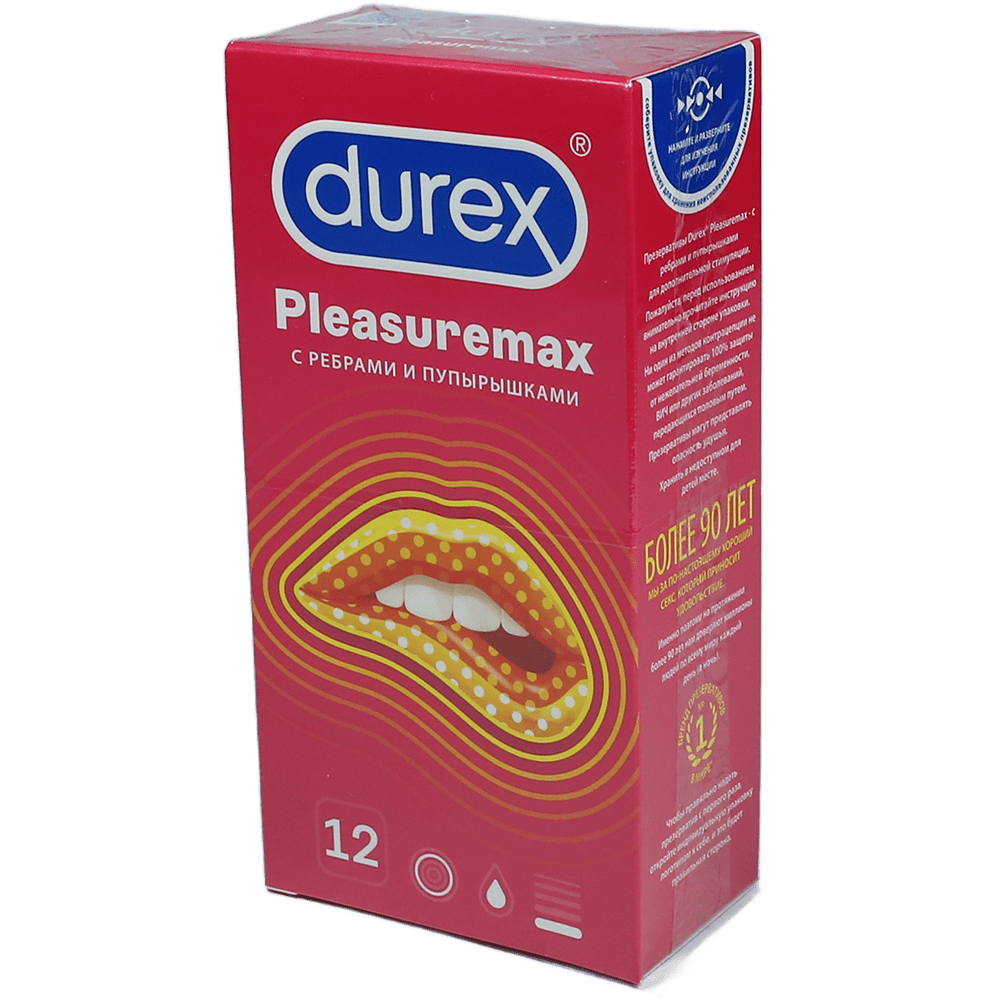 Qoruyucu Durex Pleasuremax 12 əd. thumbnail