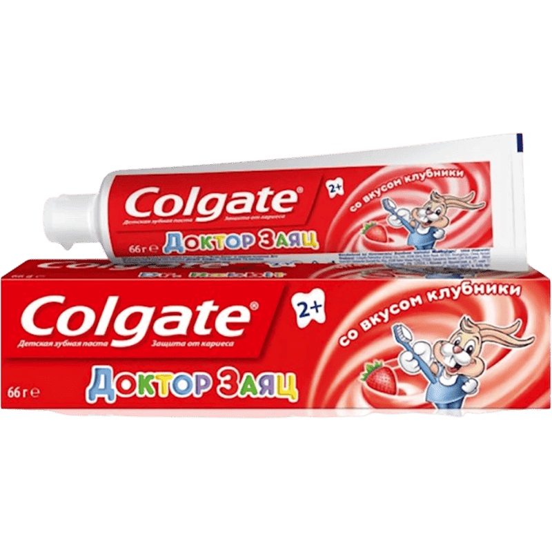 Uşaqlar üçün Colgate Doktor Dovşan, çiyələk dadı ilə 50 ml thumbnail