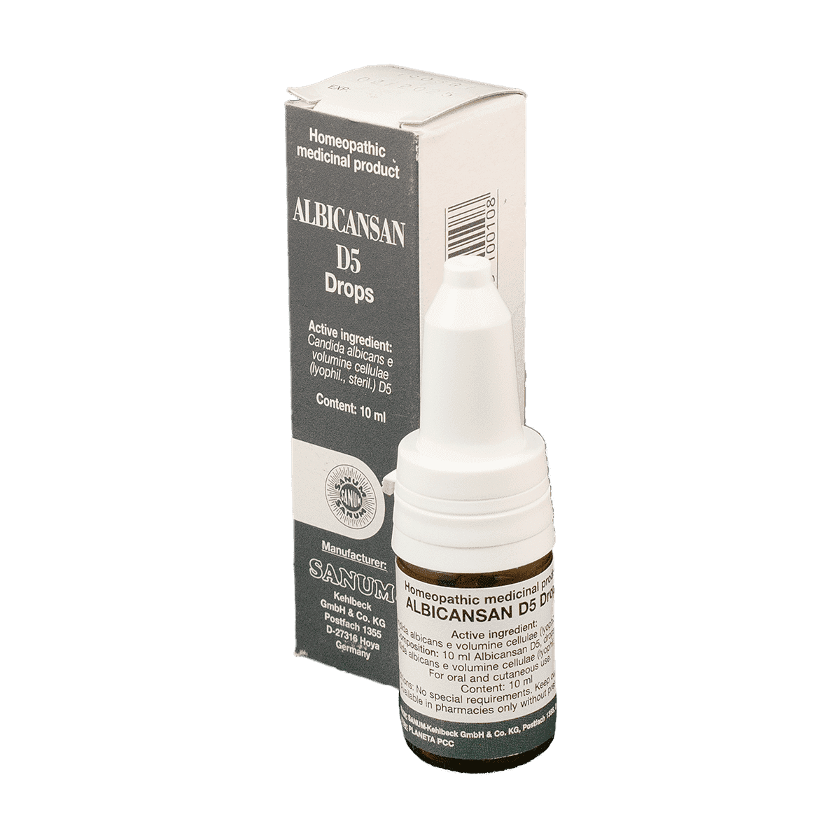 Albicansan D5 10 ml thumbnail