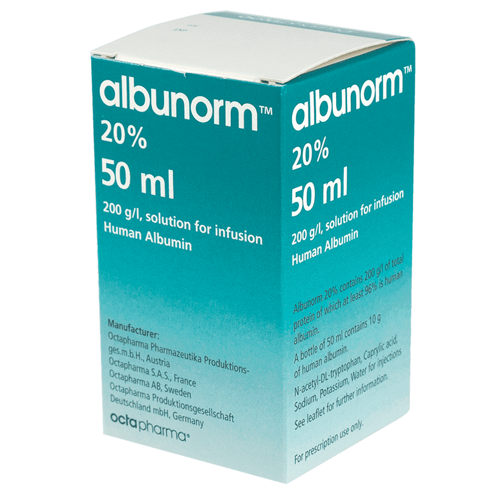 Albumin 20% 50 ml thumbnail