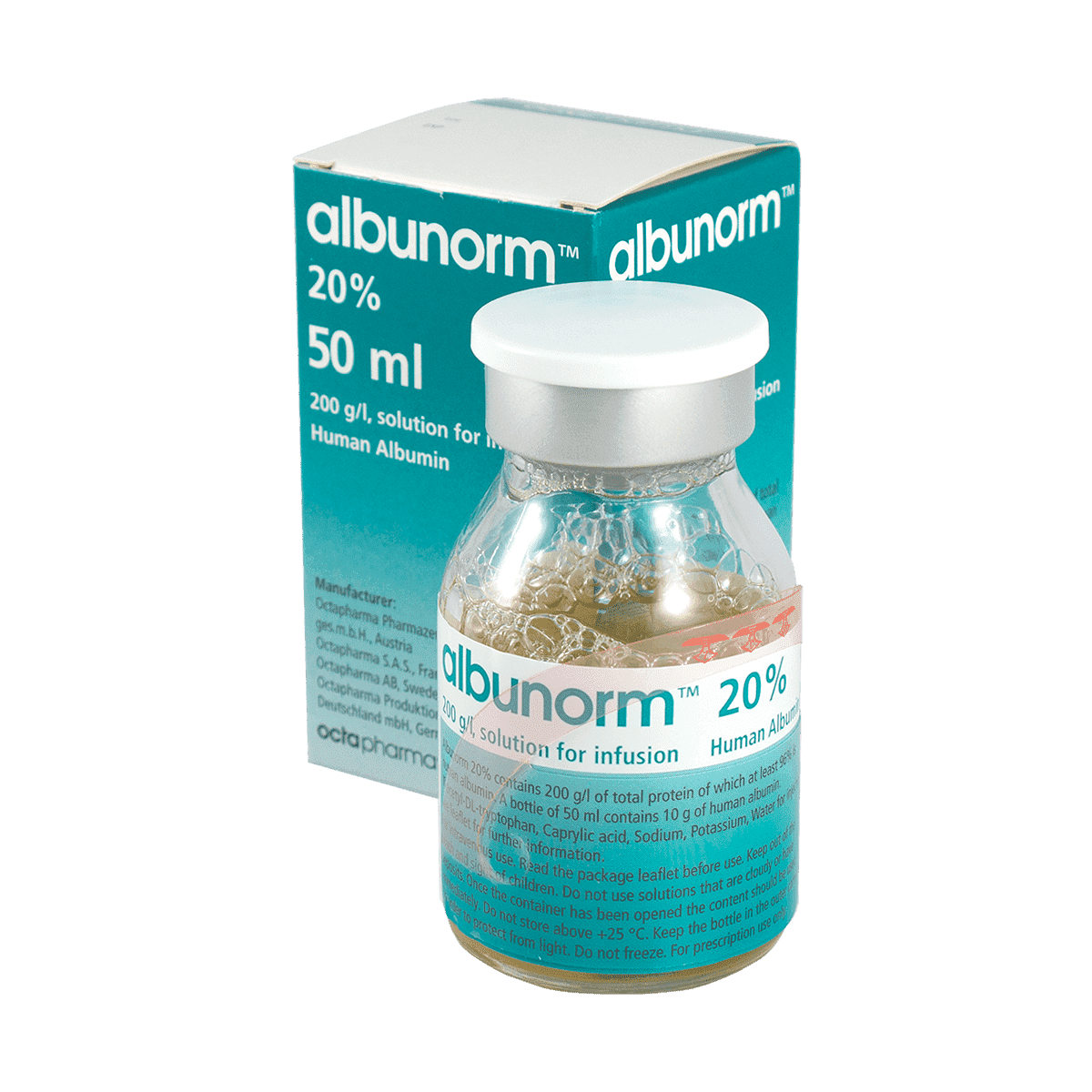 Albumin 20% 50 ml thumbnail