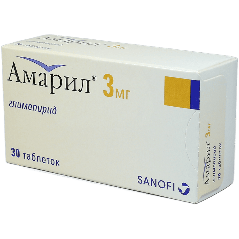 Amaryl 3 mq 30 əd. thumbnail