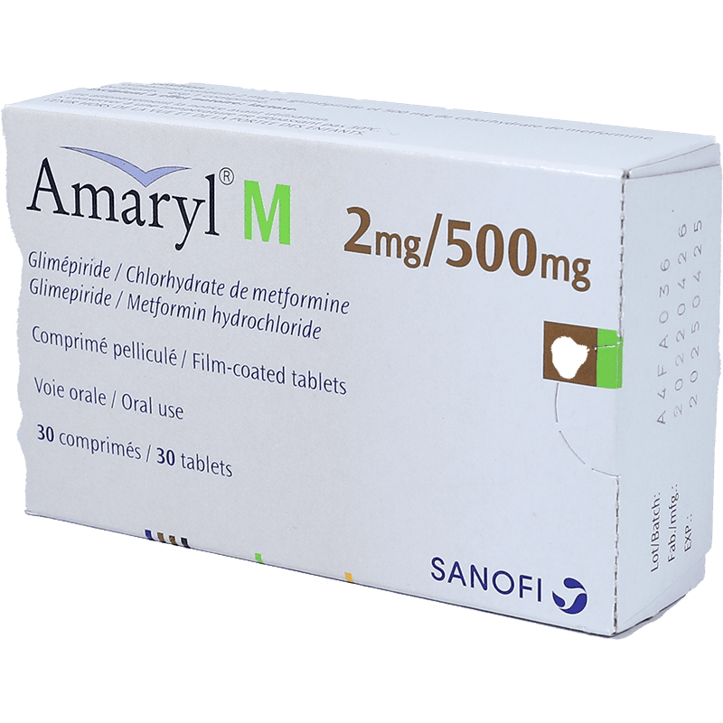Amaryl M  2 mq/500 mq 30 əd.   thumbnail