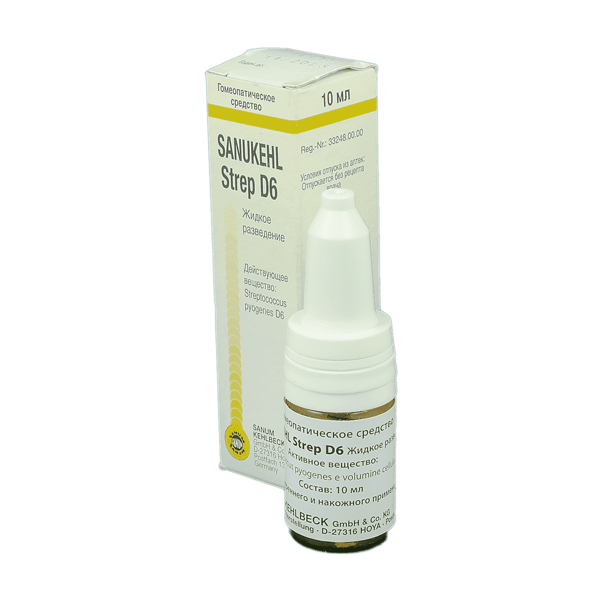 Sanukehl strep D6 10 ml thumbnail