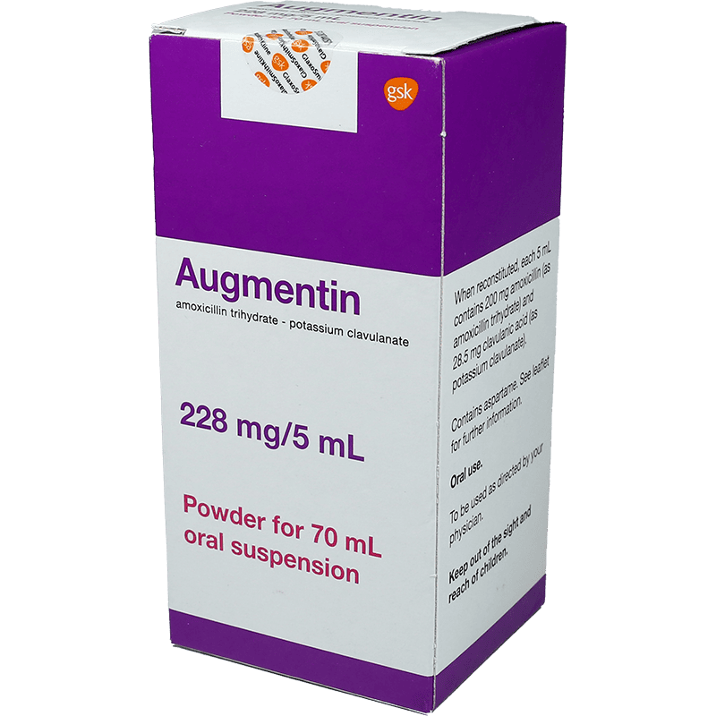 Augmentin BD 228 mq 70 ml thumbnail