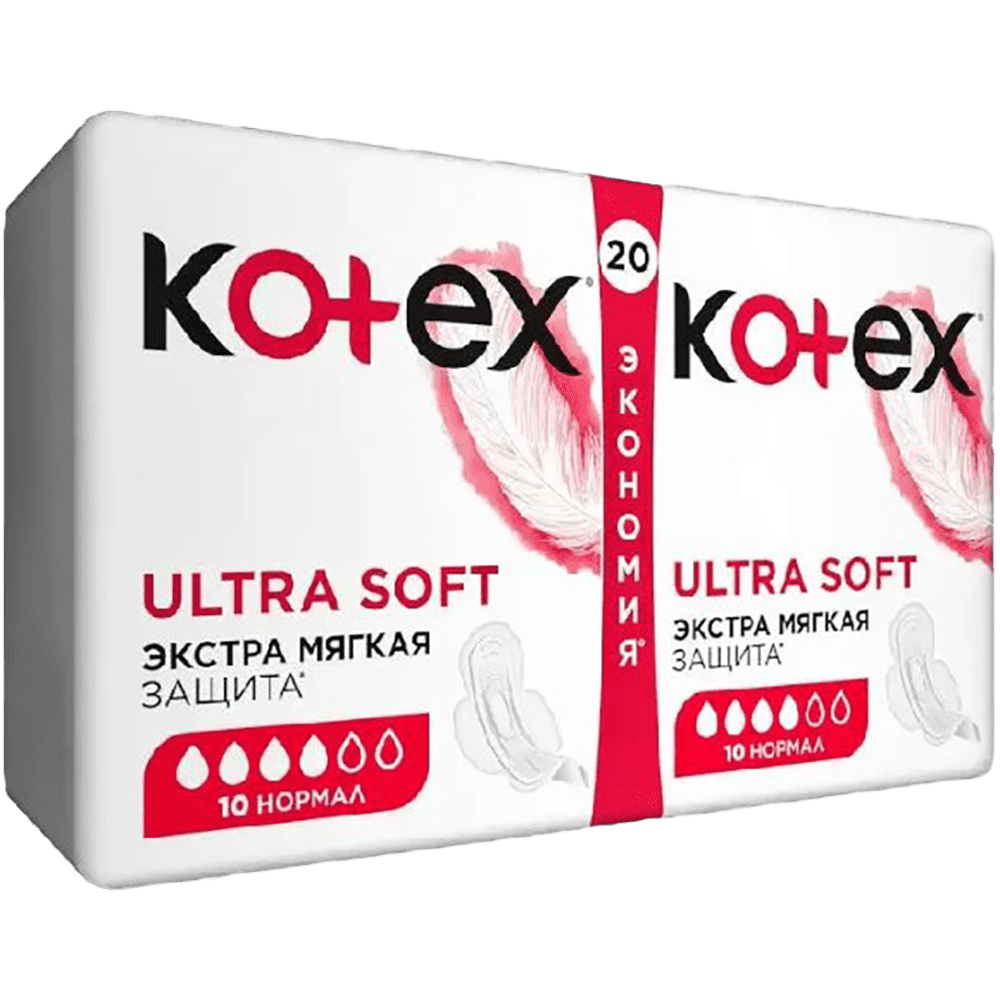 Kotex ultra softnormal gigiyenik bez 10 ədədli thumbnail