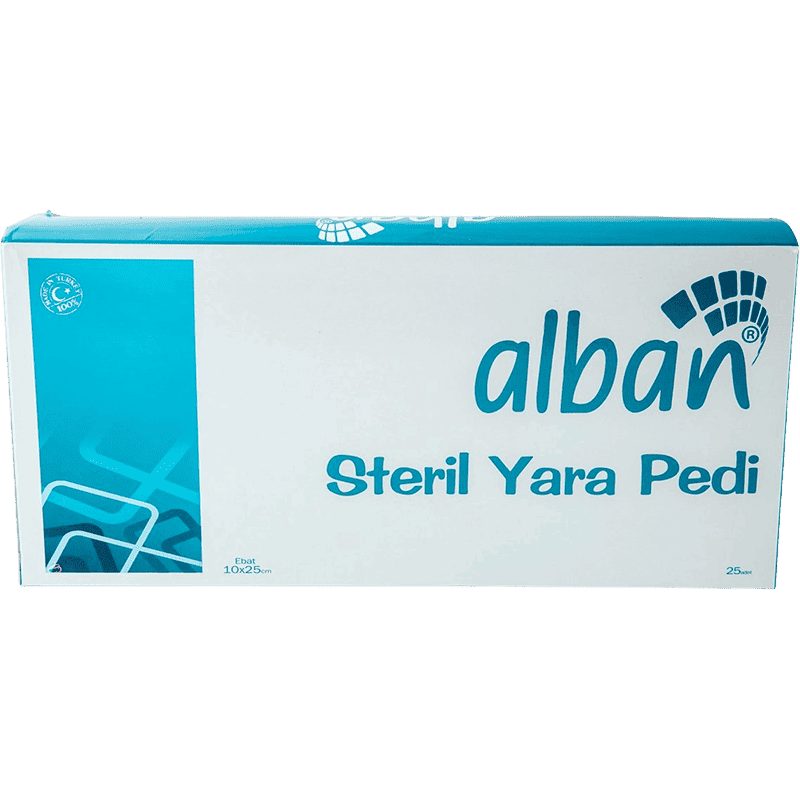 Yara bandı Alban əməliyyatdan sonraki 10 m x 25 sm 25 əd thumbnail