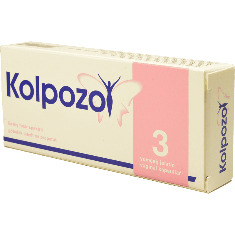 Kolpozol 400 mg. 3 əd. thumbnail