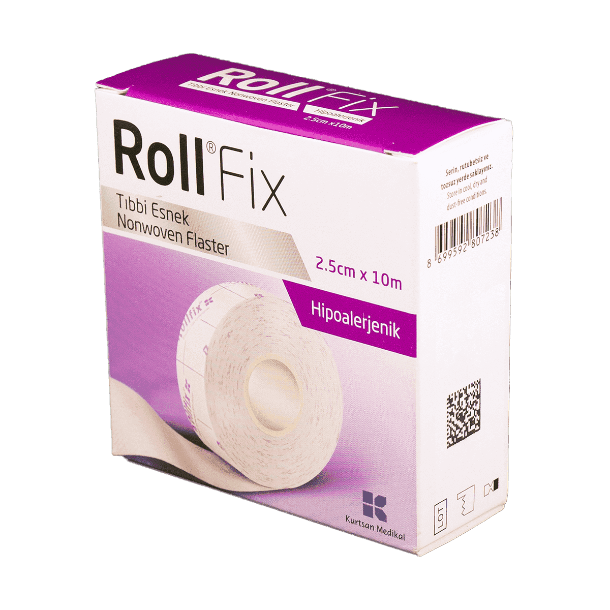 Roll-Fix yara bandı 2,5 X 10 mm thumbnail