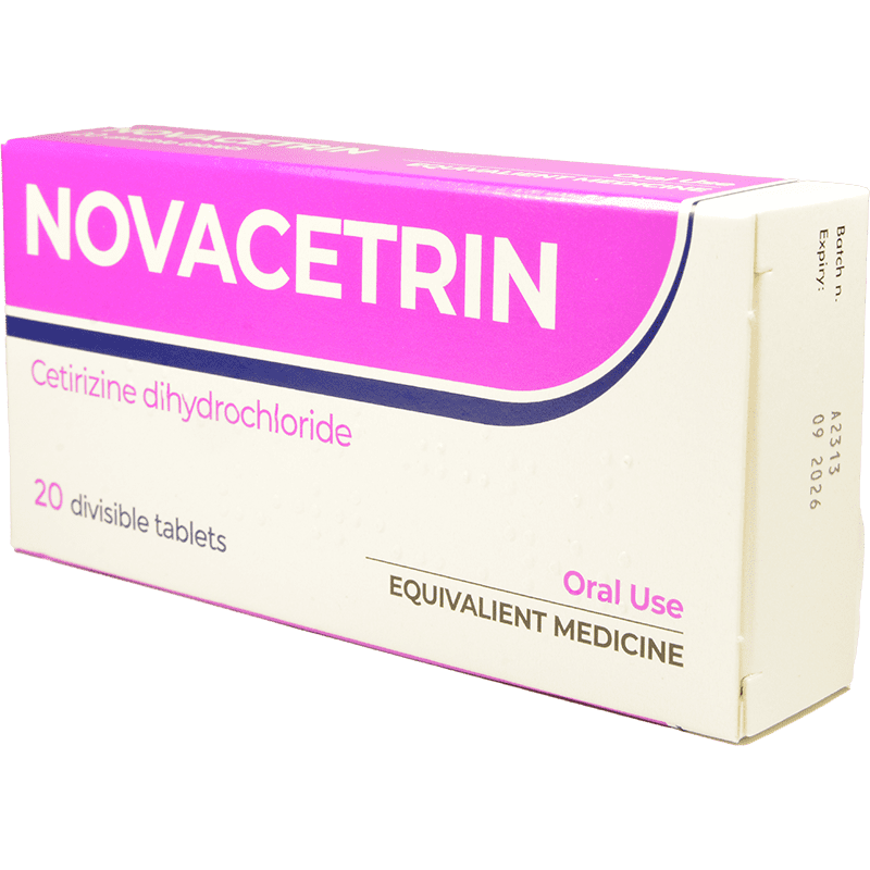 Novacetrin 10 mq 20 əd. thumbnail