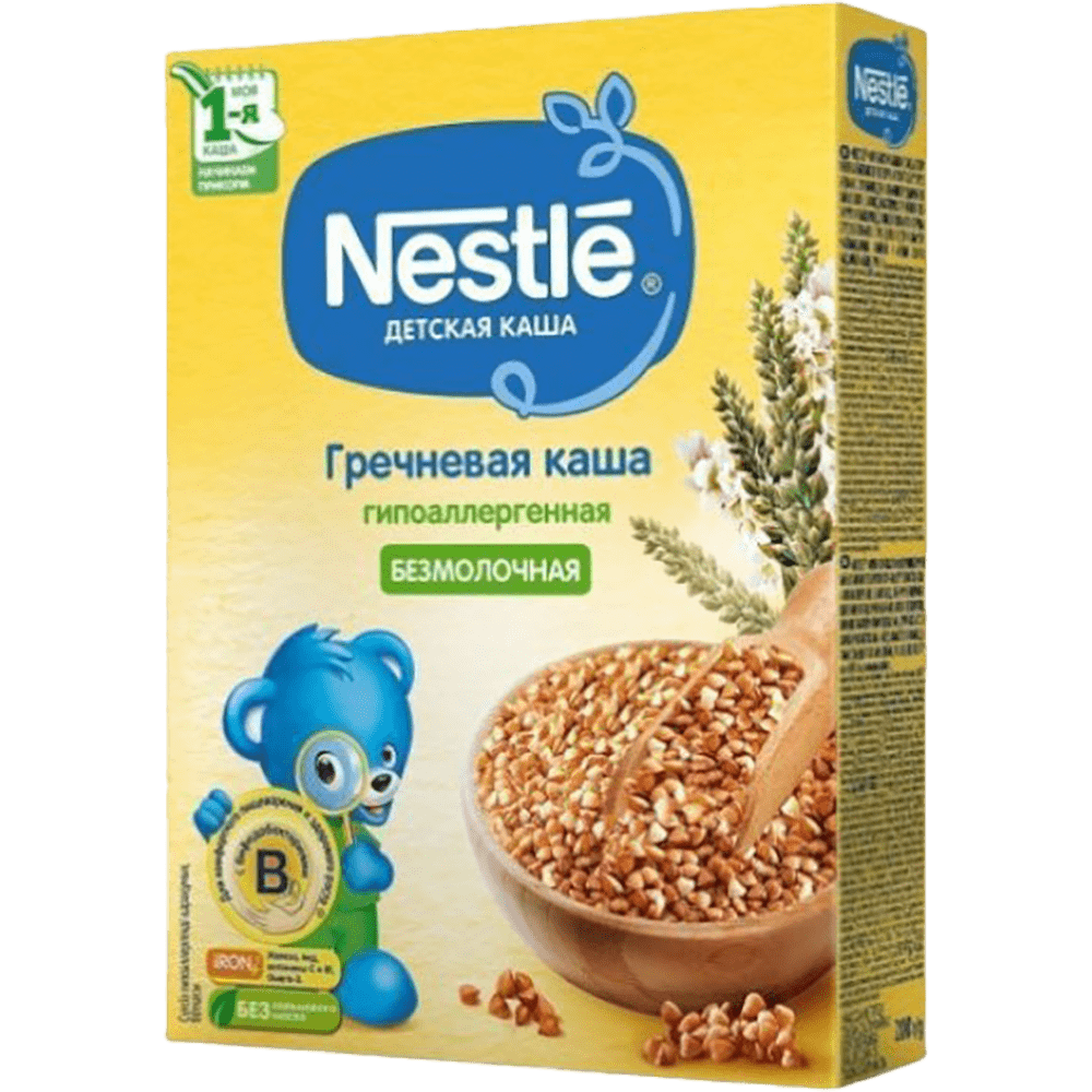 Nestle uşaq üçün sıyıq(qarabaşaq yarması, südsüz, az allergen) 200 q thumbnail