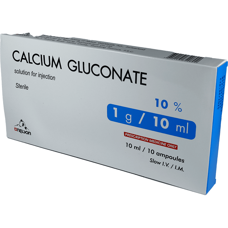 Calcium Gluconate 10% 10 ml 10 əd. thumbnail