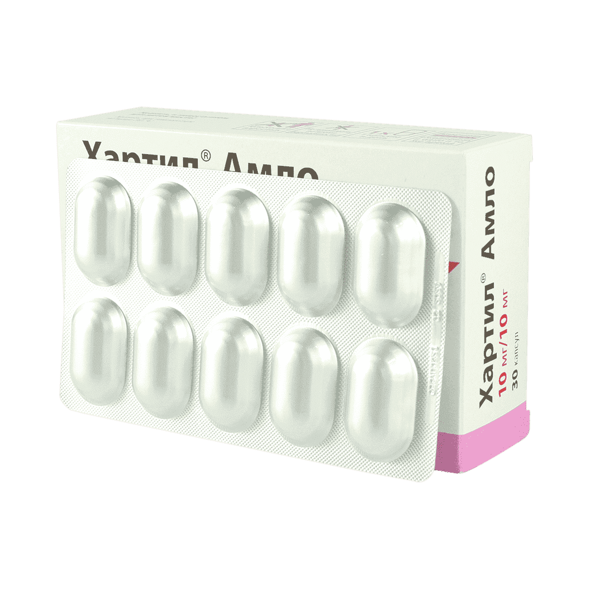 Hartil Amlo 10 mg./10 mg. 30 əd. thumbnail