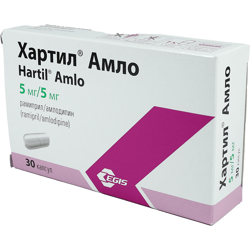 Hartil Amlo 5mg. / 5mg. 30 əd. thumbnail