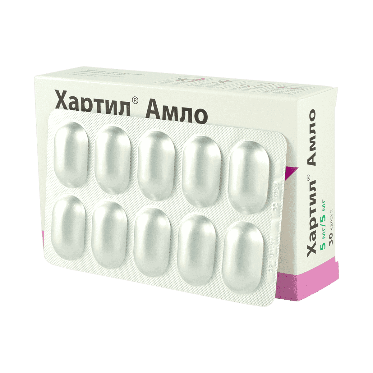 Hartil Amlo 5mg. / 5mg. 30 əd. thumbnail