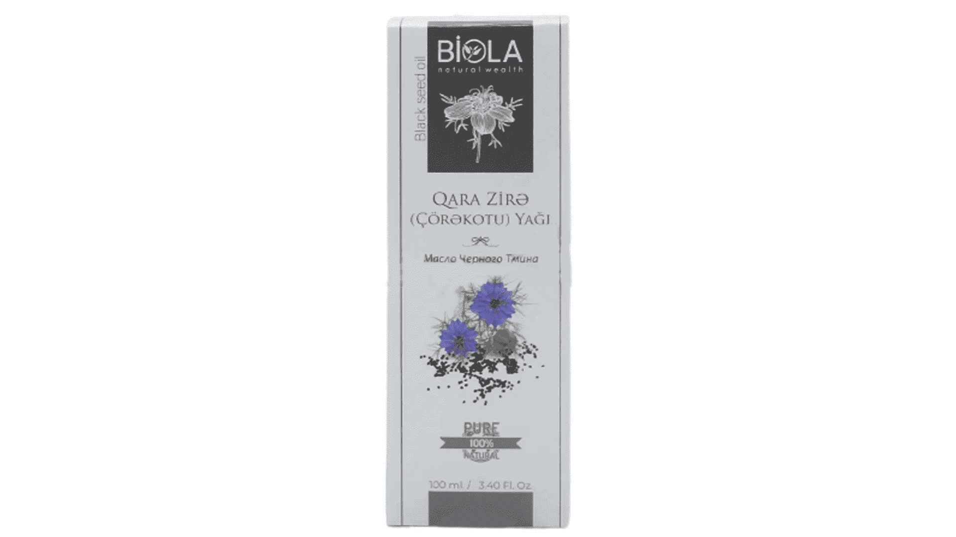 Black seed qara zirə yağı 100 ml thumbnail