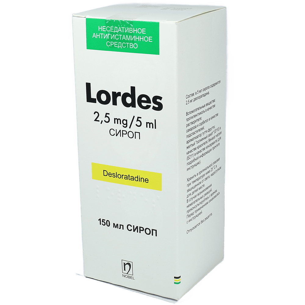 Lordes 2,5 mq / 5 ml 150 ml thumbnail