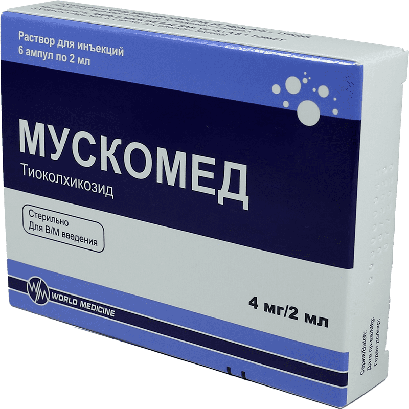 Muscomed 4 mg / 2 ml. 6 əd. thumbnail