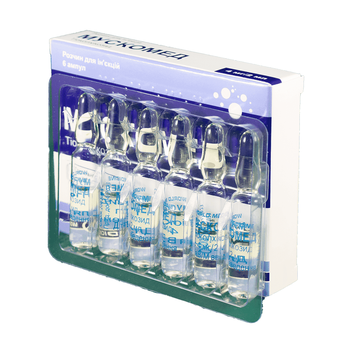 Muscomed 4 mg / 2 ml. 6 əd. thumbnail