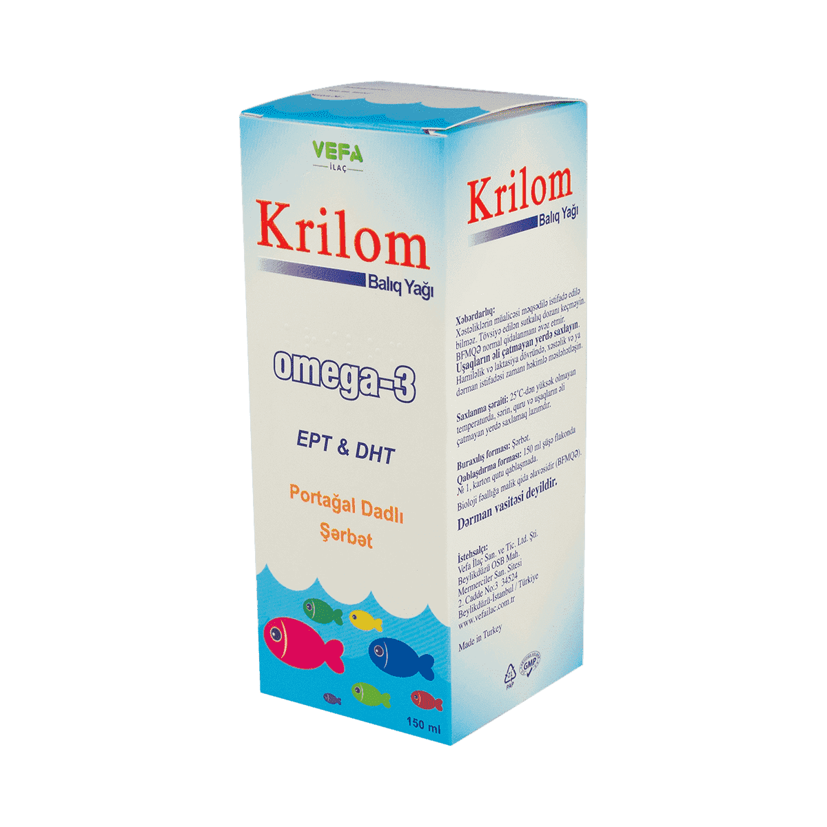 Krilom portağal 150 ml thumbnail