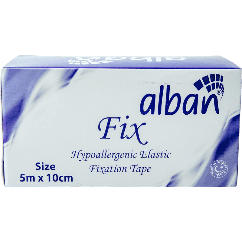 Yara bandı Alban-Fix 5 m x 10 sm, hipoallergik, elastik thumbnail