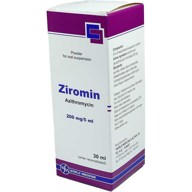 Ziromin 200 mq/5ml 30 ml thumbnail