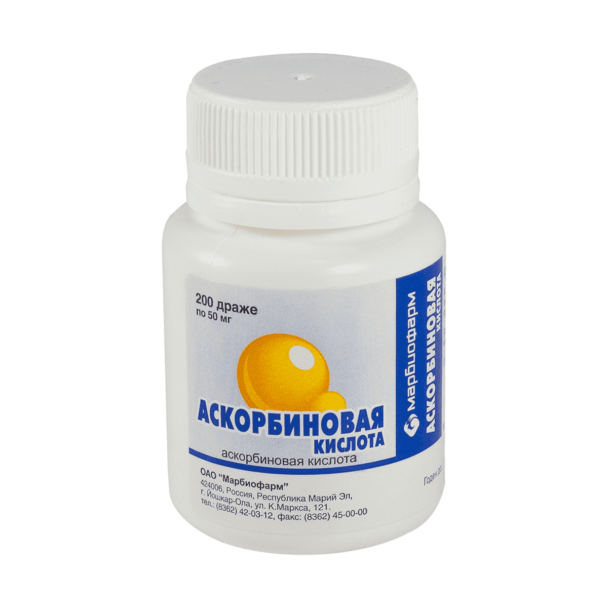 Vitamin C 50 mq 200 əd. thumbnail