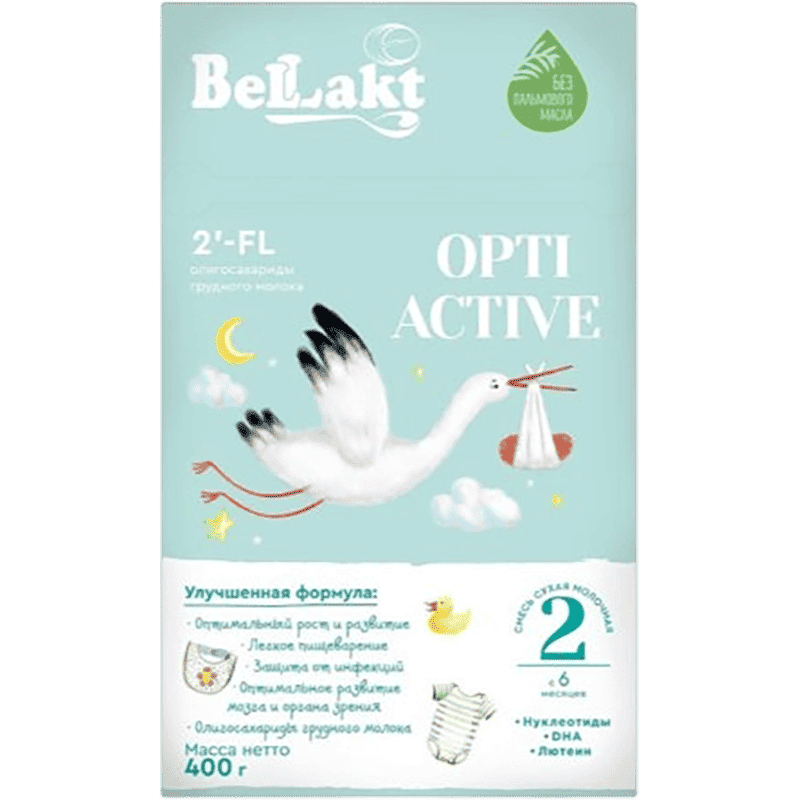 Uşaq qidası Bellakt Opti aktiv-2, 6-12 ay 400 q thumbnail
