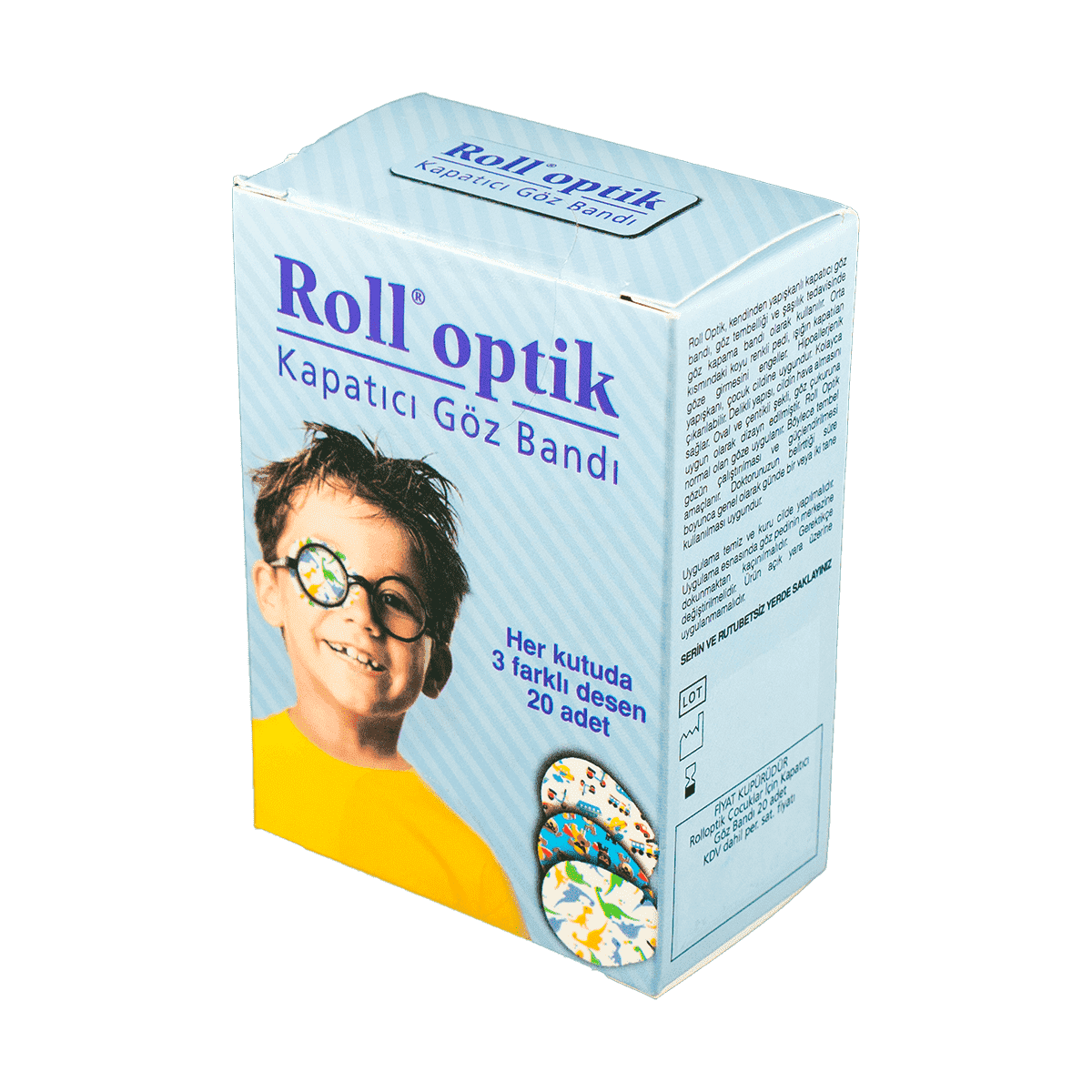 Roll-Optik göz üçün yara bandı 20 əd thumbnail
