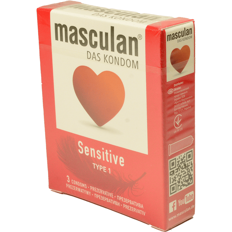Qoruyucu "Masculan" sensitive 3 əd. thumbnail