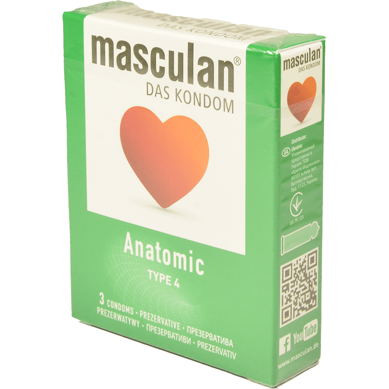 Qoruyucu "Masculan" anatomic 3 əd. thumbnail