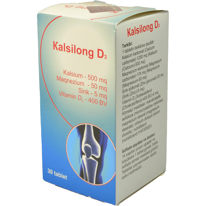 Kalsilong D3 30 əd thumbnail