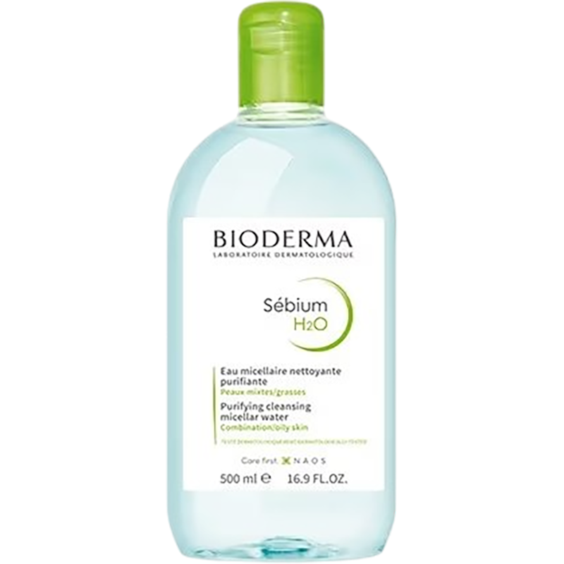 Bioderma Sebium H2O micellar su Yağlı və qarışıq dərinin nazik təmizlənməsi üçün 500 ml thumbnail