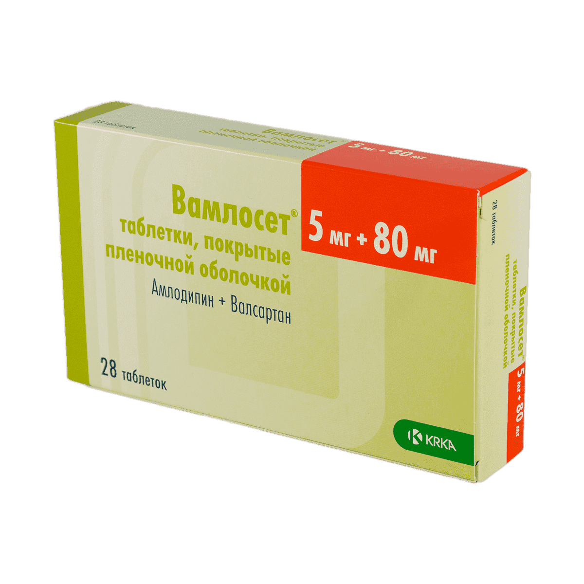 Vamloset 5 mg./80 mg. 28 əd. thumbnail