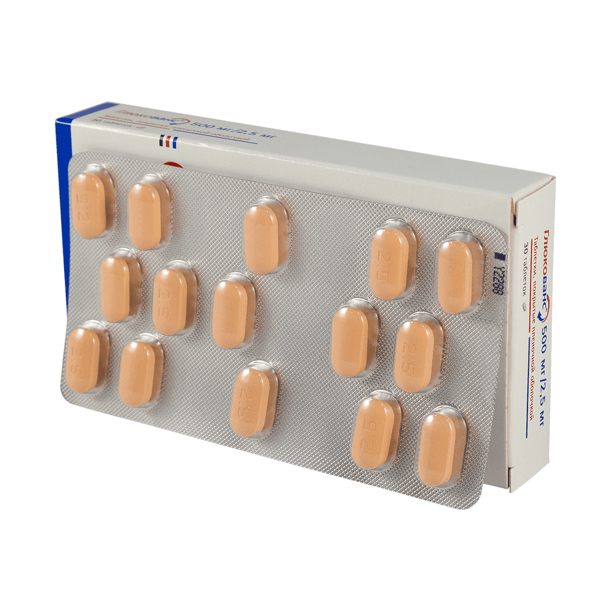 Glucovance 2,5 mq 30 əd. thumbnail