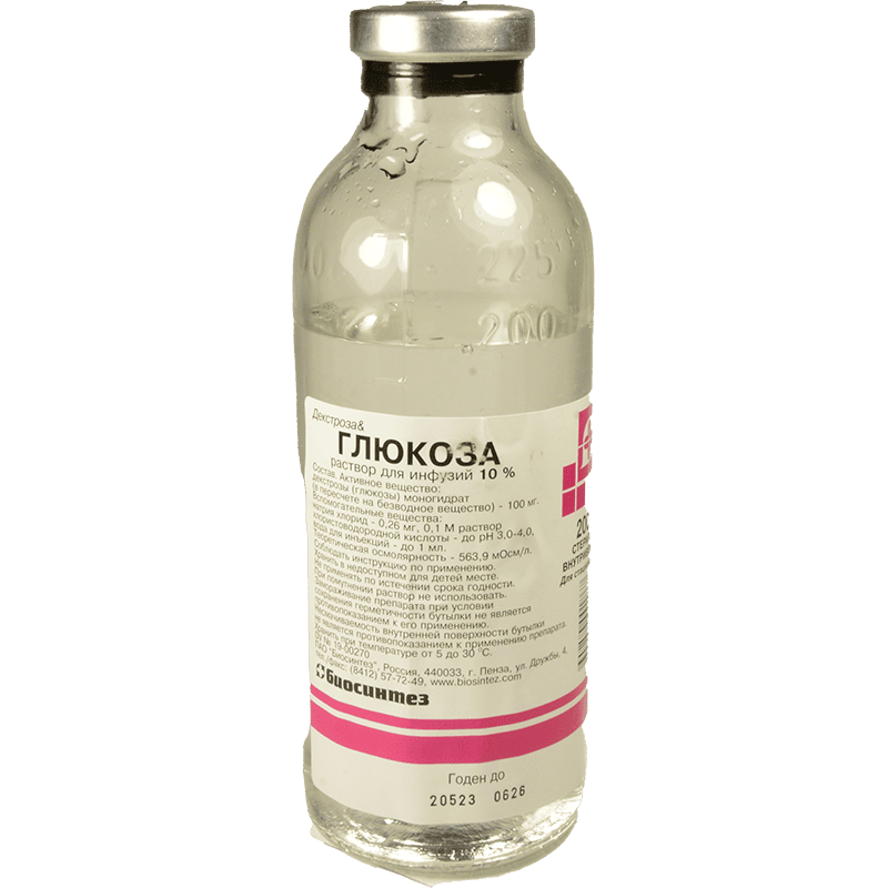 Qlükoza 10 % 200 ml thumbnail