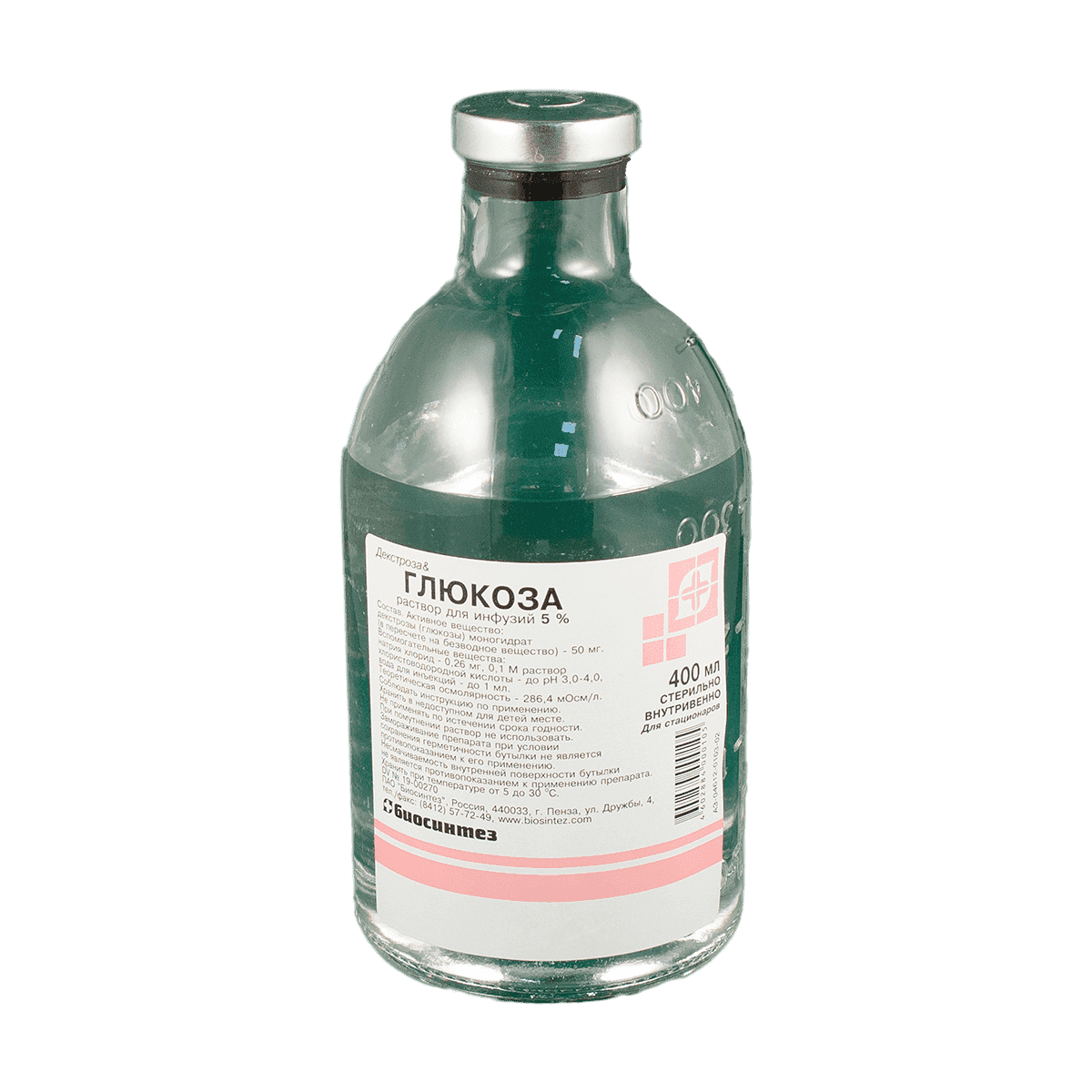 Qlükoza 5% 400 ml thumbnail