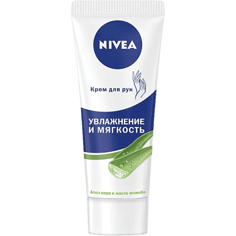 Əl üçün Nivea krem aloe və jojoba yağı ilə 72 ml thumbnail