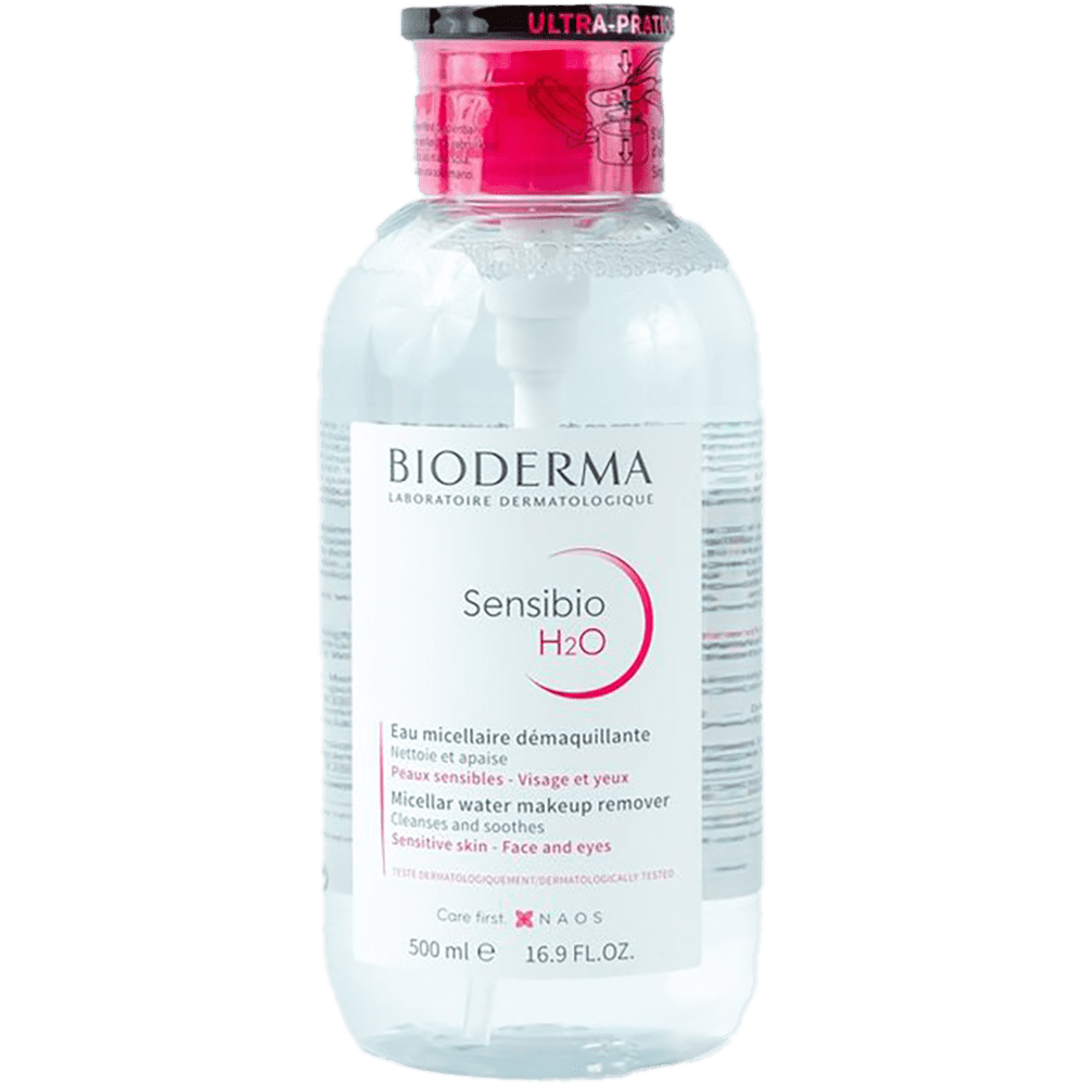 Sensibio H2O makiyaj təmizləyici miselər su həssas dəri üçün pompasız 500 ml thumbnail