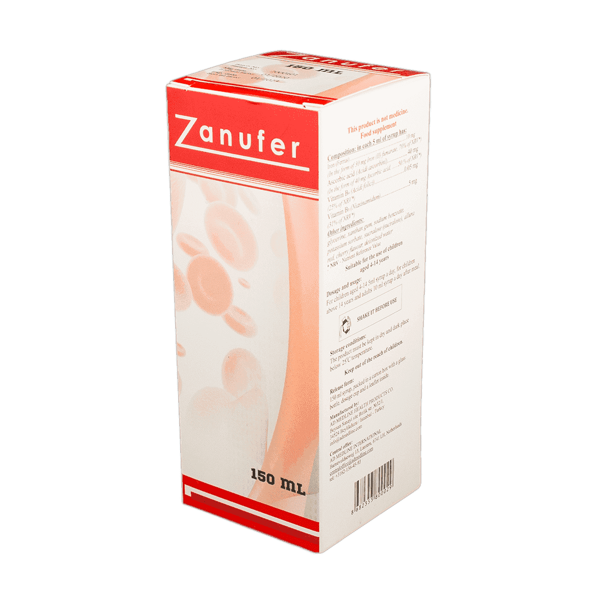 Zanufer 150 ml thumbnail